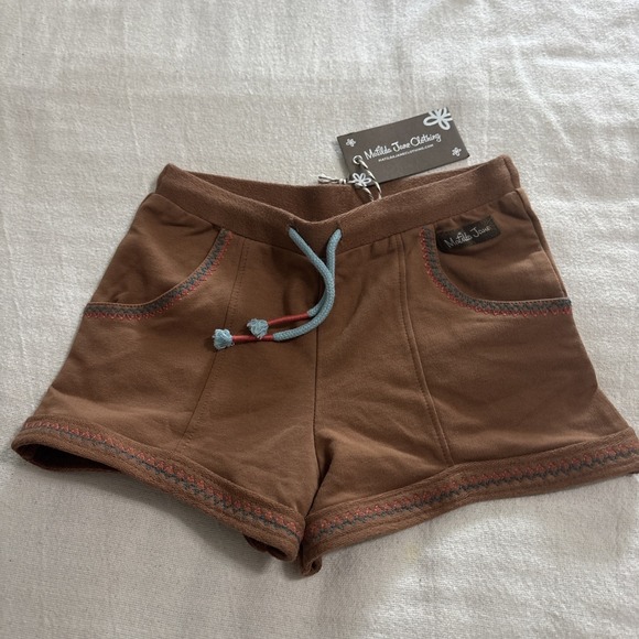 Matilda Jane Other - MATILDA JANE Enchanted Garden Frances French Terry Drawstring Shorts Sz 4 NWT